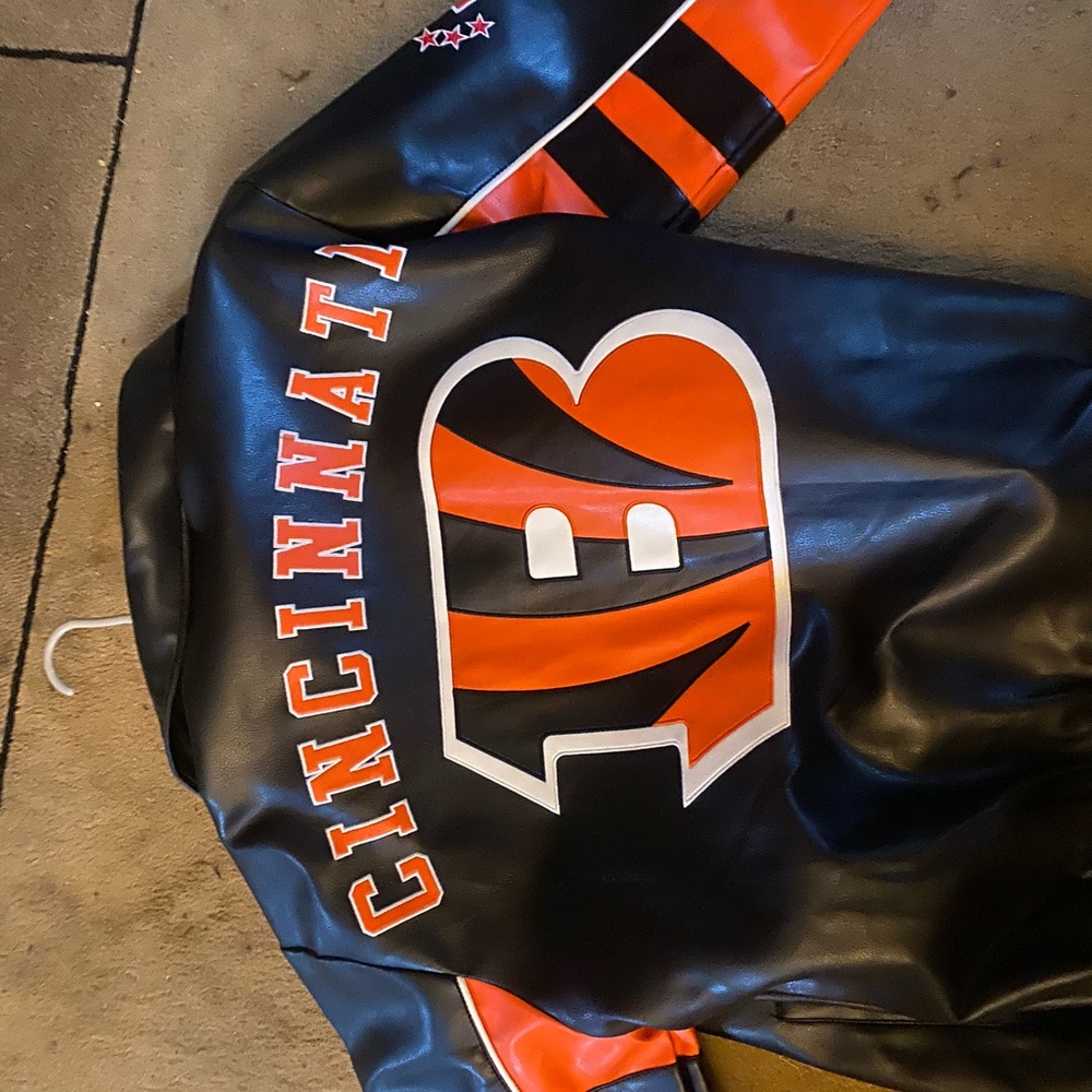 COPY - Bengals  Leatherman jacket